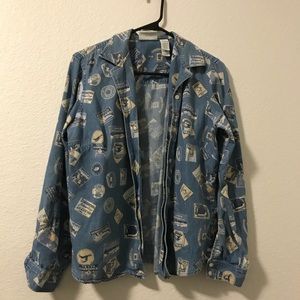 liz claiborne authentic and unique jean jacket